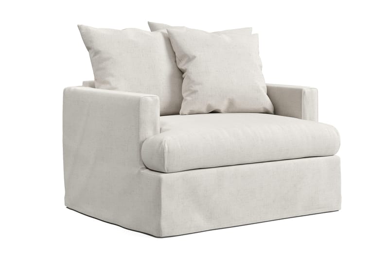 Menard Fåtölj Tvättbar & avtagbar klädsel - Beige - Möbler - Stolar & fåtöljer - Fåtölj