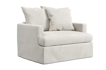 Menard Fåtölj Tvättbar & avtagbar klädsel - Beige - Möbler - Stolar & fåtöljer - Fåtölj