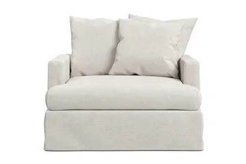 Menard Fåtölj Tvättbar & avtagbar klädsel - Beige - Möbler - Stolar & fåtöljer - Fåtölj