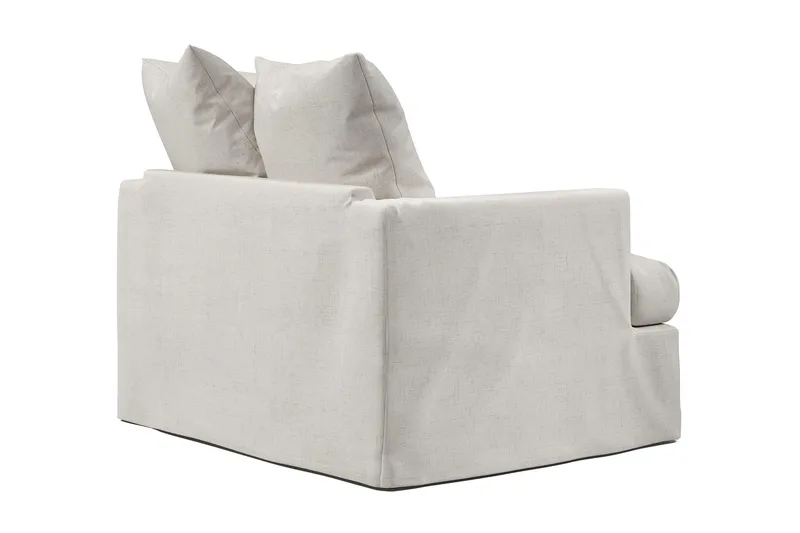 Menard Fåtölj Tvättbar & avtagbar klädsel - Beige - Möbler - Stolar & fåtöljer - Fåtölj