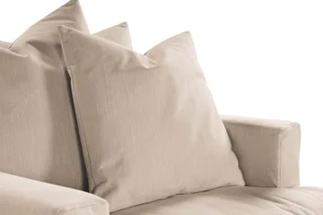 Menard Fåtölj Tvättbar & avtagbar klädsel - Beige - Möbler - Stolar & fåtöljer - Fåtölj