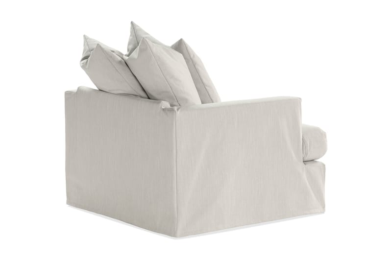 Menard Fåtölj Tvättbar & avtagbar klädsel - Linnebeige - Möbler - Stolar & fåtöljer - Fåtölj