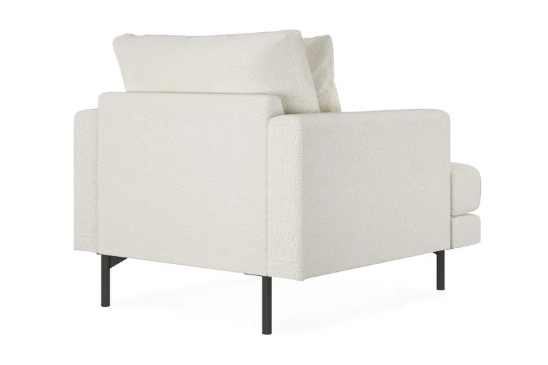 Menard Fåtölj - Vit Bouclé - Möbler - Stolar & fåtöljer - Fåtölj