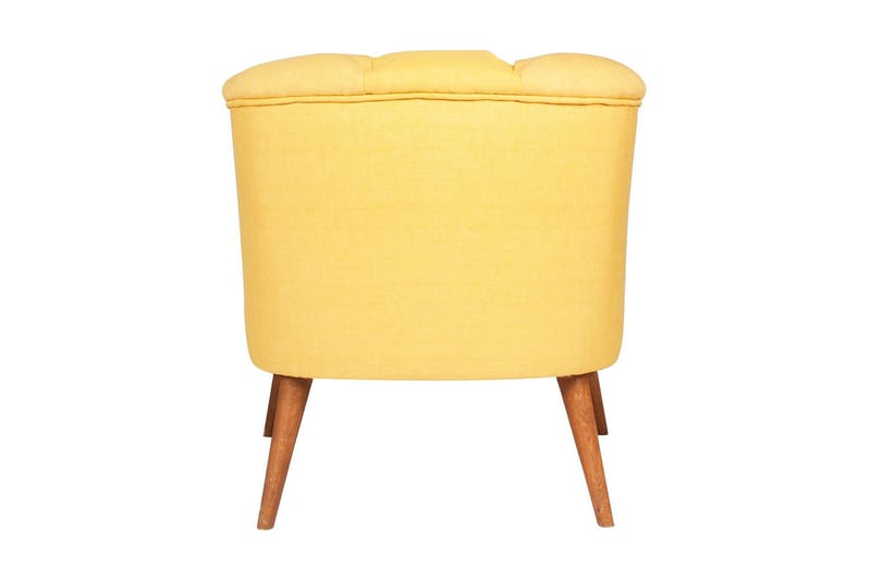 Monroew Fåtölj - Gul/Natur - Möbler - Stolar & fåtöljer - Fåtölj