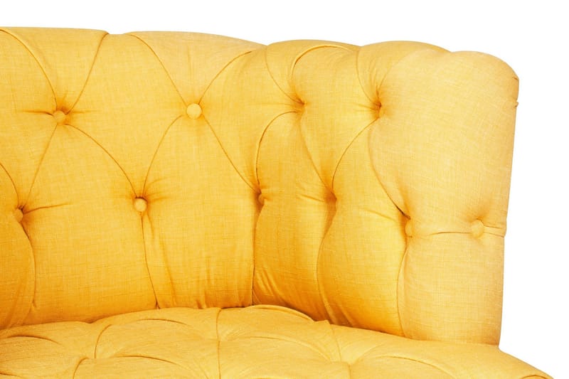 Monroew Fåtölj - Gul/Natur - Möbler - Stolar & fåtöljer - Fåtölj