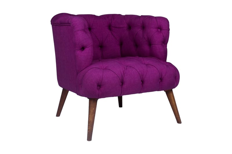 Monroew Fåtölj - Lila/Natur - Möbler - Stolar & fåtöljer - Fåtölj