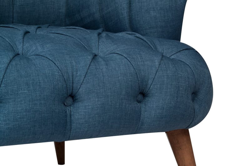 Monroew Fåtölj - Mörkblå/Natur - Möbler - Stolar & fåtöljer - Fåtölj