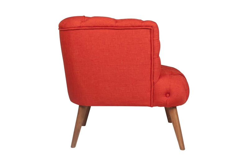 Monroew Fåtölj - Röd/Natur - Möbler - Stolar & fåtöljer - Fåtölj