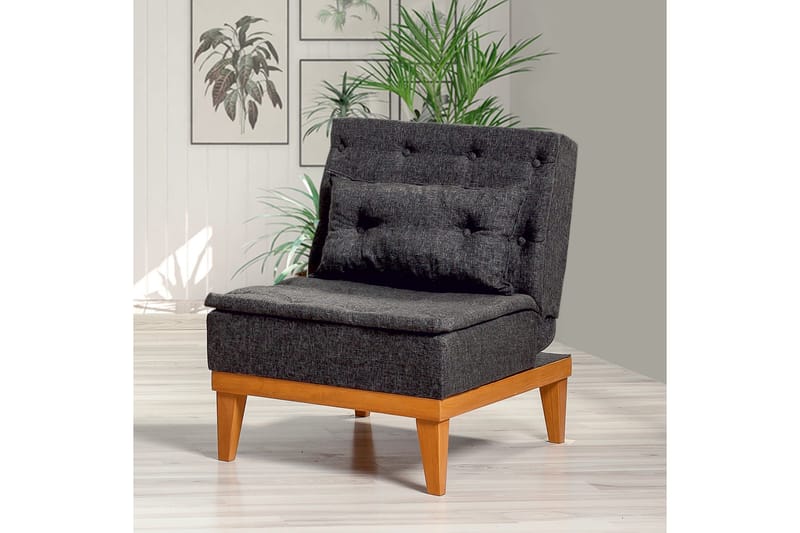 Mozzetti Fåtölj med Armstöd - Grå - Möbler - Stolar & fåtöljer - Fåtölj - Bäddfåtölj