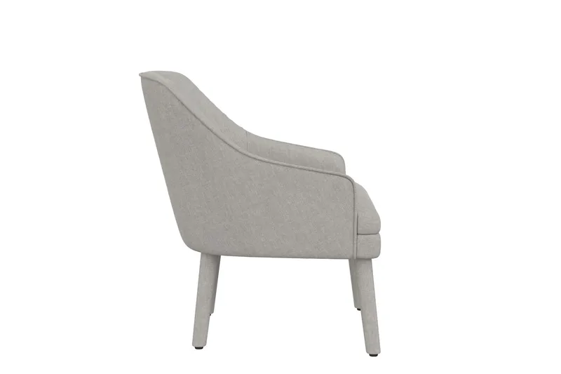 Mr. Kate Fåtölj Ljusgrå - Dorel Home - Möbler - Stolar & fåtöljer - Fåtölj