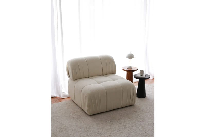Murum Fåtölj - Vit - Möbler - Soffa - Modulsoffor - Mittmodul