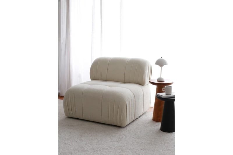Murum Fåtölj - Vit - Möbler - Soffa - Modulsoffor - Mittmodul