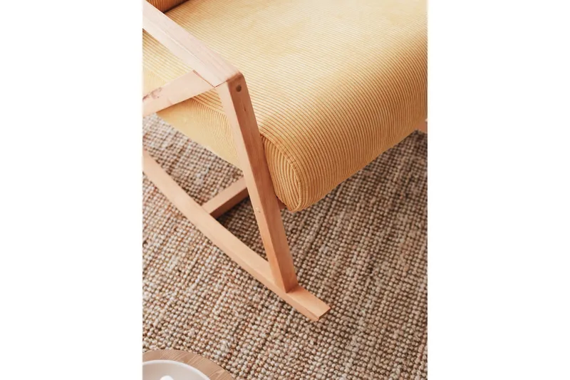 Muskuran Fåtölj - Gul - Möbler - Stolar & fåtöljer - Gungstol