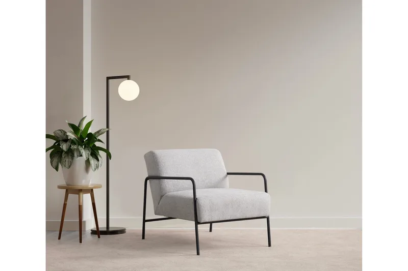 Nagma Fåtölj - Grå - Möbler - Stolar & fåtöljer - Fåtölj