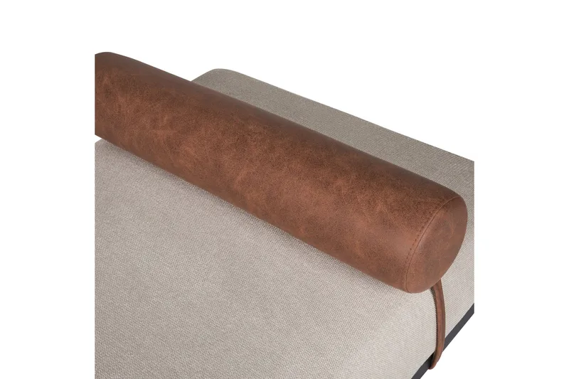 Naklund Schäslong 172 cm - Brun/Beige/Svart - Möbler - Soffa - Dagbäddar