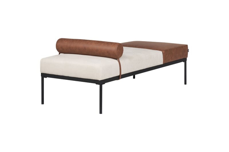 Naklund Schäslong 172 cm - Brun/Beige/Svart - Möbler - Soffa - Dagbäddar