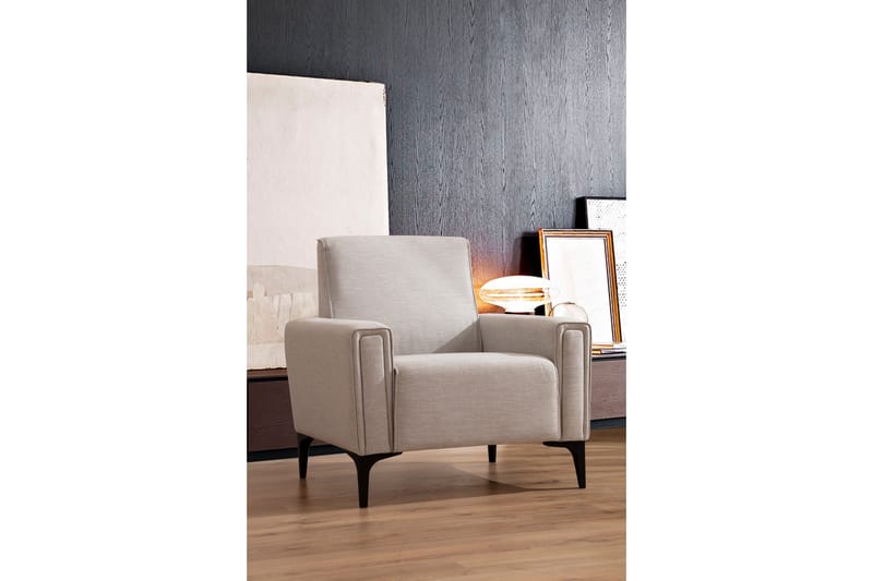 Naoko Fåtölj - Beige - Möbler - Stolar & fåtöljer - Fåtölj