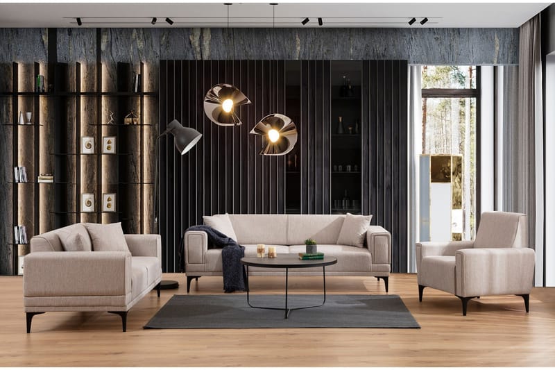 Naoko Fåtölj - Ljusbrun - Möbler - Stolar & fåtöljer - Fåtölj