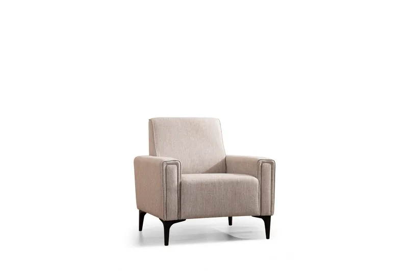 Naoko Fåtölj - Ljusbrun - Möbler - Stolar & fåtöljer - Fåtölj