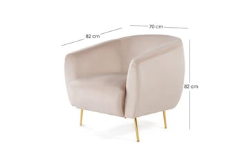 Narayn Fåtölj - Beige - Möbler - Stolar & fåtöljer - Fåtölj