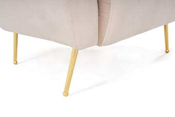 Narayn Modern Rund Fåtölj i Tyg - Beige - Möbler - Stolar & fåtöljer - Fåtölj