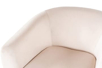 Narayn Modern Rund Fåtölj i Tyg - Beige - Möbler - Stolar & fåtöljer - Fåtölj