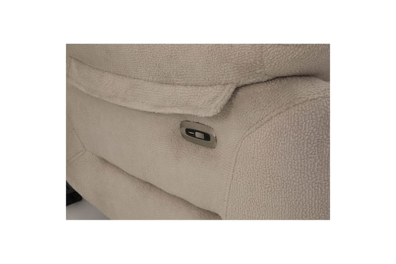 Navren Reclinerfåtölj Elektrisk - Krämvit - Möbler - Stolar & fåtöljer - Fåtölj - Liggfåtölj