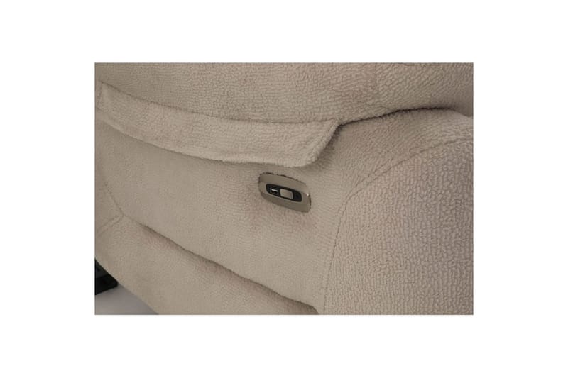 Navren Reclinerfåtölj Elektrisk - Krämvit - Möbler - Stolar & fåtöljer - Fåtölj - Liggfåtölj