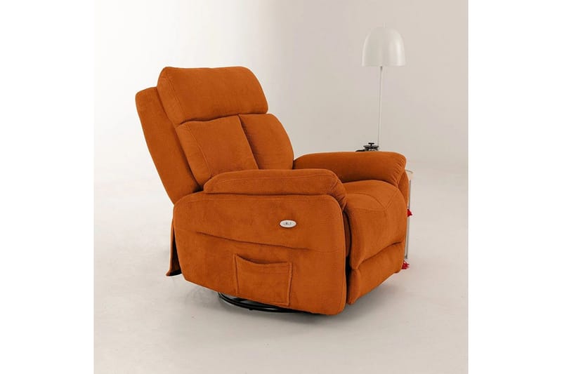 Navren Reclinerfåtölj Elektrisk - Röd - Möbler - Stolar & fåtöljer - Fåtölj - Biofåtölj & reclinerfåtölj