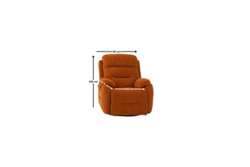 Navren Reclinerfåtölj Elektrisk - Röd - Möbler - Stolar & fåtöljer - Fåtölj - Biofåtölj & reclinerfåtölj