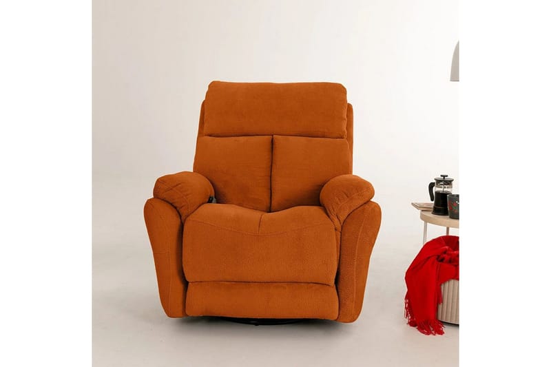Navren Reclinerfåtölj Elektrisk - Röd - Möbler - Stolar & fåtöljer - Fåtölj - Liggfåtölj