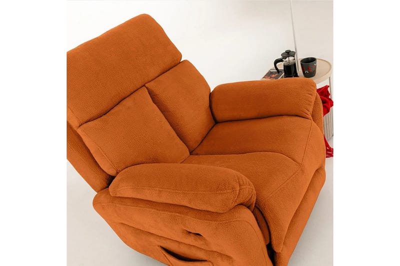 Navren Reclinerfåtölj Elektrisk - Röd - Möbler - Stolar & fåtöljer - Fåtölj - Liggfåtölj