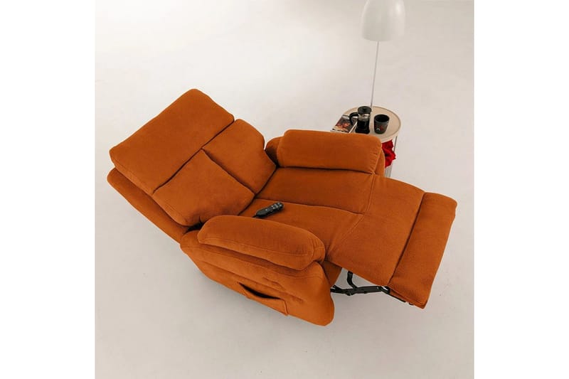 Navren Reclinerfåtölj Elektrisk - Röd - Möbler - Stolar & fåtöljer - Fåtölj - Liggfåtölj