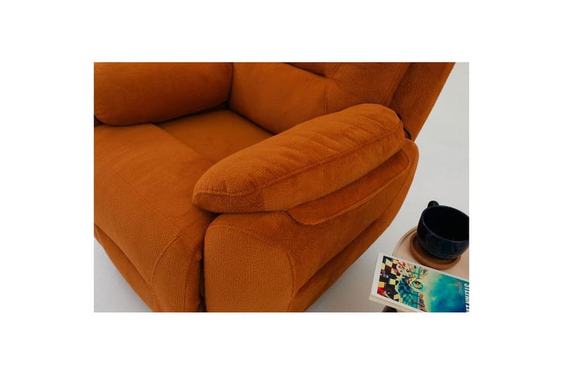 Navren Reclinerfåtölj Elektrisk - Röd - Möbler - Stolar & fåtöljer - Fåtölj - Liggfåtölj