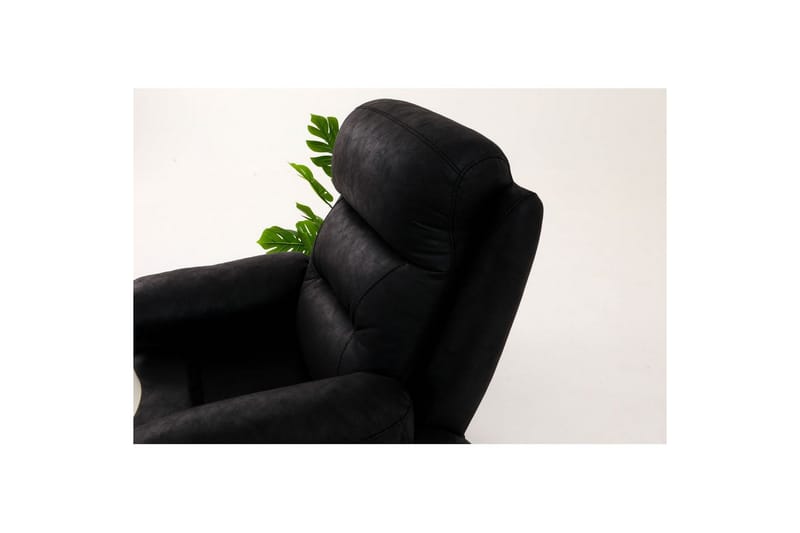 Navren Reclinerfåtölj Elektrisk - Svart - Möbler - Stolar & fåtöljer - Fåtölj - Liggfåtölj