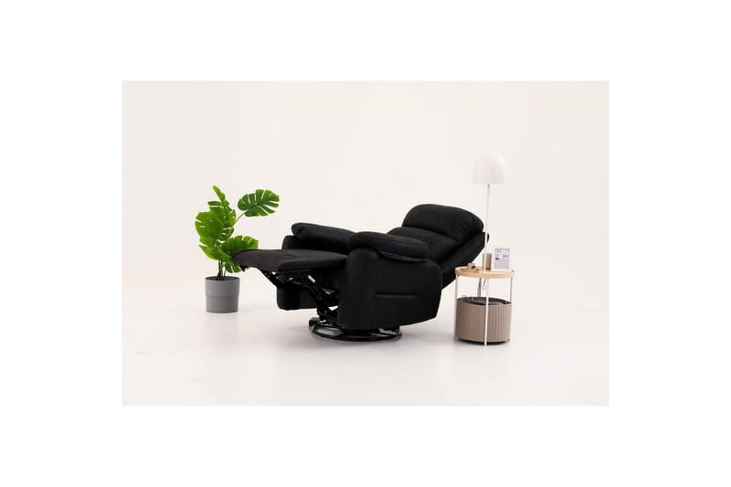 Navren Reclinerfåtölj Elektrisk - Svart - Möbler - Stolar & fåtöljer - Fåtölj - Liggfåtölj