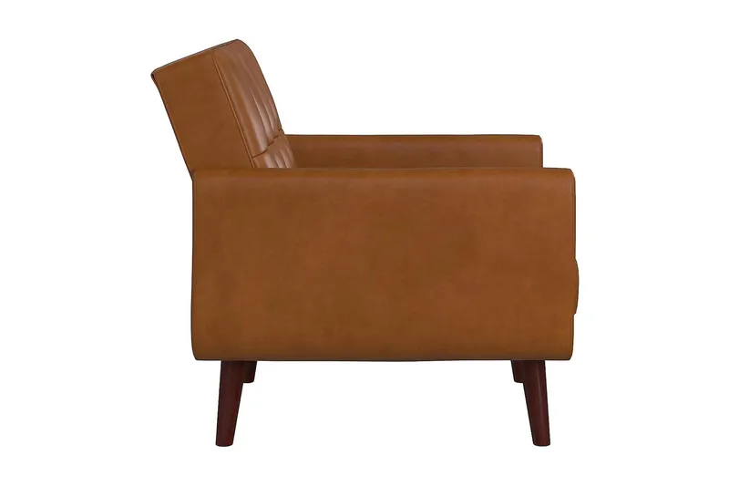 Nola Fåtölj Konstläder/Ljusbrun - Dorel Home - Möbler - Stolar & fåtöljer - Fåtölj