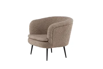 Nordkoster Loungefåtölj - Svart/Beige - Möbler - Stolar & fåtöljer - Fåtölj