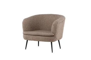 Nordkoster Loungefåtölj - Svart/Beige - Möbler - Stolar & fåtöljer - Fåtölj