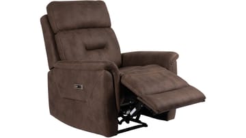 Novira reclinerfåtölj Elektrisk - Brun - Möbler - Stolar & fåtöljer - Fåtölj - Biofåtölj & reclinerfåtölj