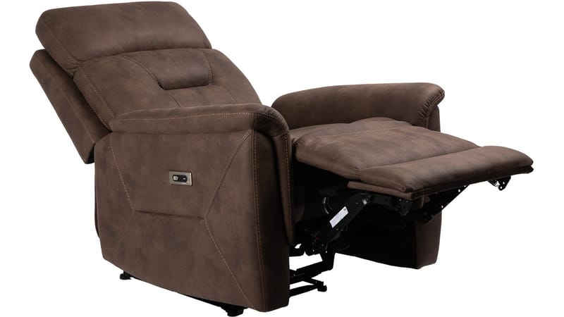 Novira reclinerfåtölj Elektrisk - Brun - Möbler - Stolar & fåtöljer - Fåtölj - Biofåtölj & reclinerfåtölj