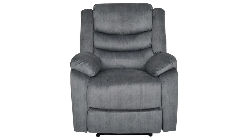 Olvani Reclinerfåtölj i tyg elektrisk - Grå - Möbler - Stolar & fåtöljer - Fåtölj - Biofåtölj & reclinerfåtölj
