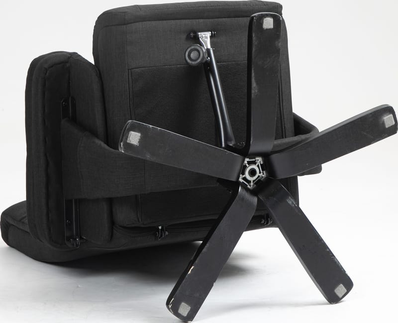 Oslo reclinerfåtölj med pall - Cortina svart - Svart - Möbler - Stolar & fåtöljer - Fåtölj - Fåtölj med fotpall