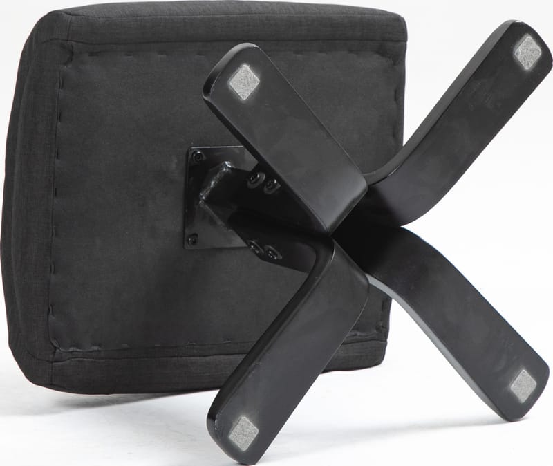 Oslo reclinerfåtölj med pall - Cortina svart - Svart - Möbler - Stolar & fåtöljer - Fåtölj - Fåtölj med fotpall