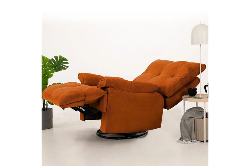 Osmara Reclinerfåtölj Elektrisk - Röd - Möbler - Stolar & fåtöljer - Fåtölj - Liggfåtölj