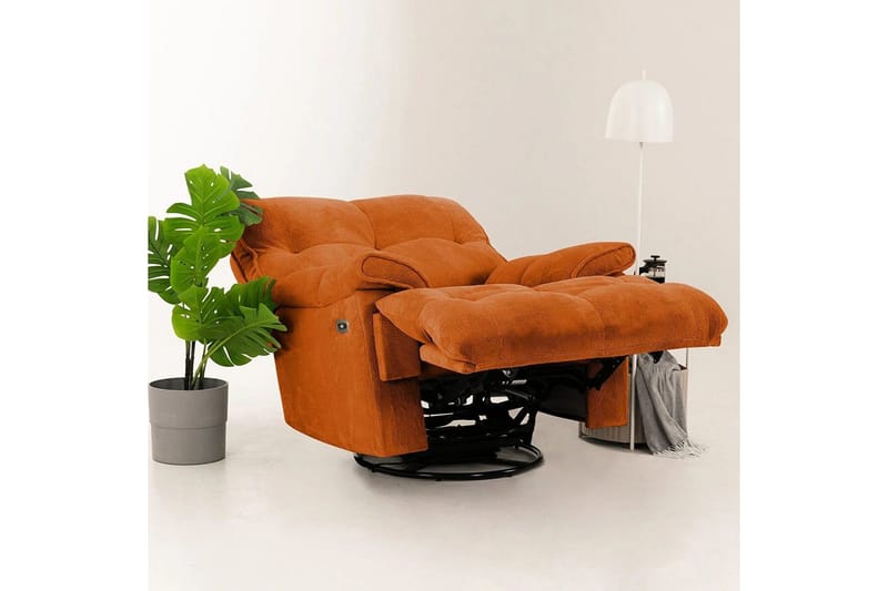 Osmara Reclinerfåtölj Elektrisk - Röd - Möbler - Stolar & fåtöljer - Fåtölj - Biofåtölj & reclinerfåtölj