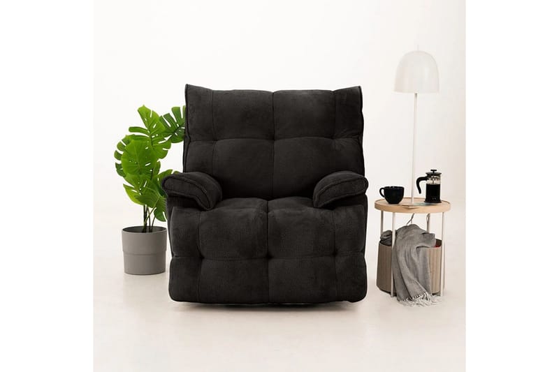 Osmara Reclinerfåtölj Elektrisk - Svart - Möbler - Stolar & fåtöljer - Fåtölj - Liggfåtölj
