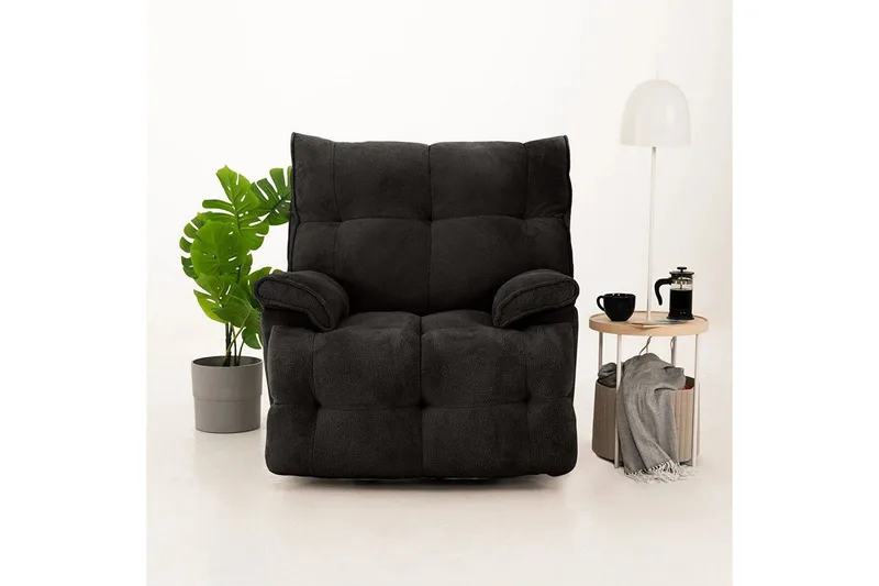 Osmara Reclinerfåtölj Elektrisk - Svart - Möbler - Stolar & fåtöljer - Fåtölj - Biofåtölj & reclinerfåtölj
