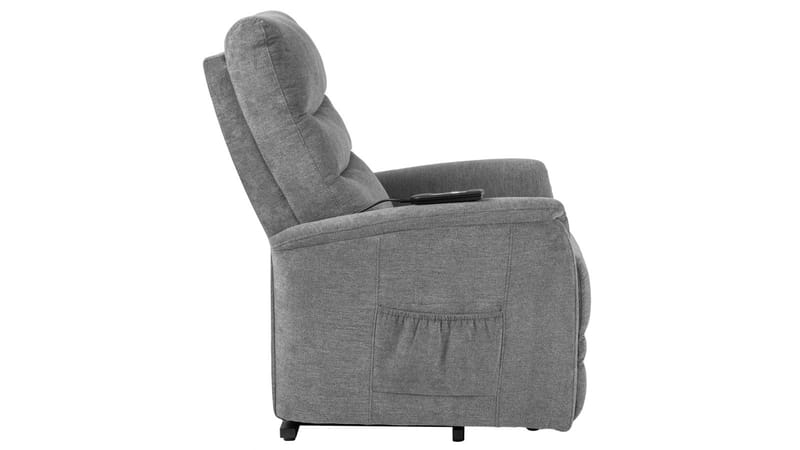 Owlcreak Reclinerfåtölj med Lift Elektrisk - Grå - Möbler - Stolar & f åtöljer - Fåtölj - Biofåtölj & reclinerfåtölj