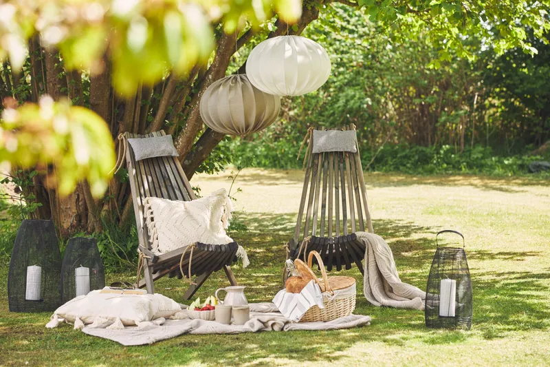 Park Solstol - Grå - Utemöbler - Loungemöbler - Loungestol utomhus